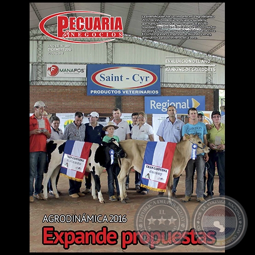 PECUARIA & NEGOCIOS - AÑO 13 NÚMERO 149 - REVISTA DICIEMBRE 2016 - PARAGUAY